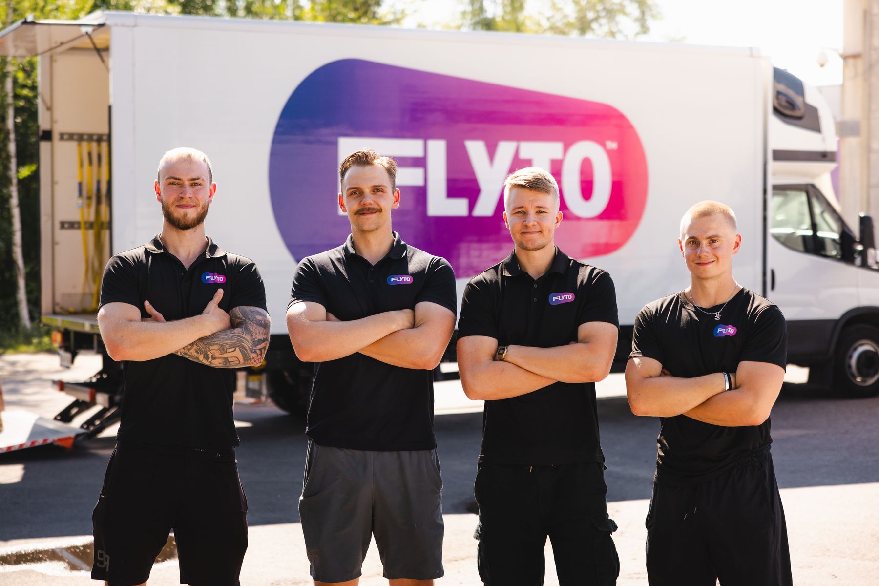 Flyton ammattitaitoinen muuttotiimi